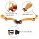 thumbnail image 2 of Backpack Chest Straps, Anti Slip Chest Strap Nylon Sternum Strap Backpack Chest Harness Adjustable Chest Strap For Rucksack (3pcs, Red+blue+yellow), 2 of 5