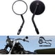 thumbnail image 1 of Espejo retrovisor redondo retro de 8 mm para motocicleta, espejo lateral para Sportster XL883 XL1200 48 72 Dyna Softail Road Glide Low Rider Bobber Chopper, 1 of 5