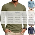 thumbnail image 3 of Stamzod Long Sleeve Shirts for Men Casual V-Neck Textured Knitted Pullover Tops Fall Fashion Workout Oversized Tshirts Gray-3 M, 3 of 7