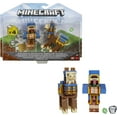 thumbnail image 6 of Minecraft Action Figures & Accessories 2-Pack, 3.25-inch Scale Collectible Sets (Characters May Vary), 6 of 8