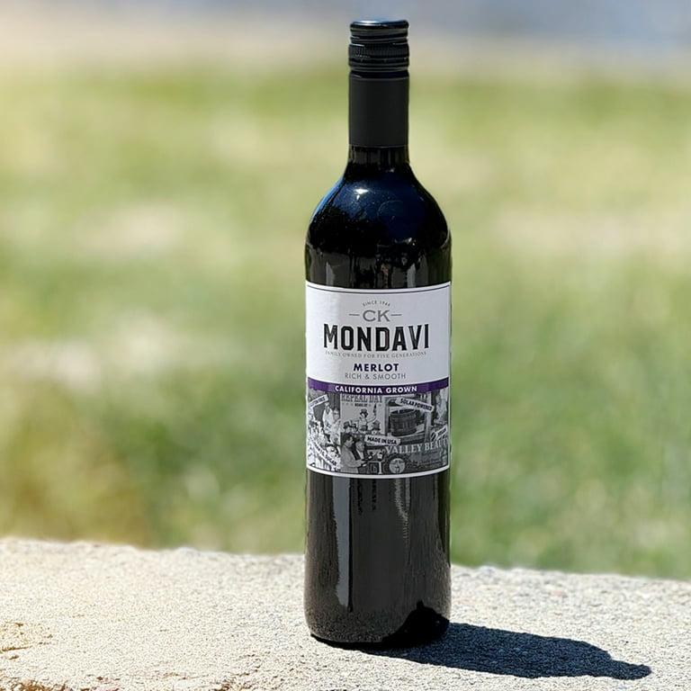 Ck Mondavi Merlot California Red Wine, 1.5 L Bottle, 14% ABV