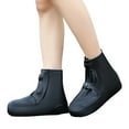thumbnail image 1 of Couvre-chaussures de Pluie / Couvre-Chaussures Imperméables pour Hommes Femmes / Galoches Réutilisables Surchaussures, 1 of 5