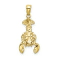 thumbnail image 4 of 10K Moveable Lobster Charm 10K7873, 4 of 4