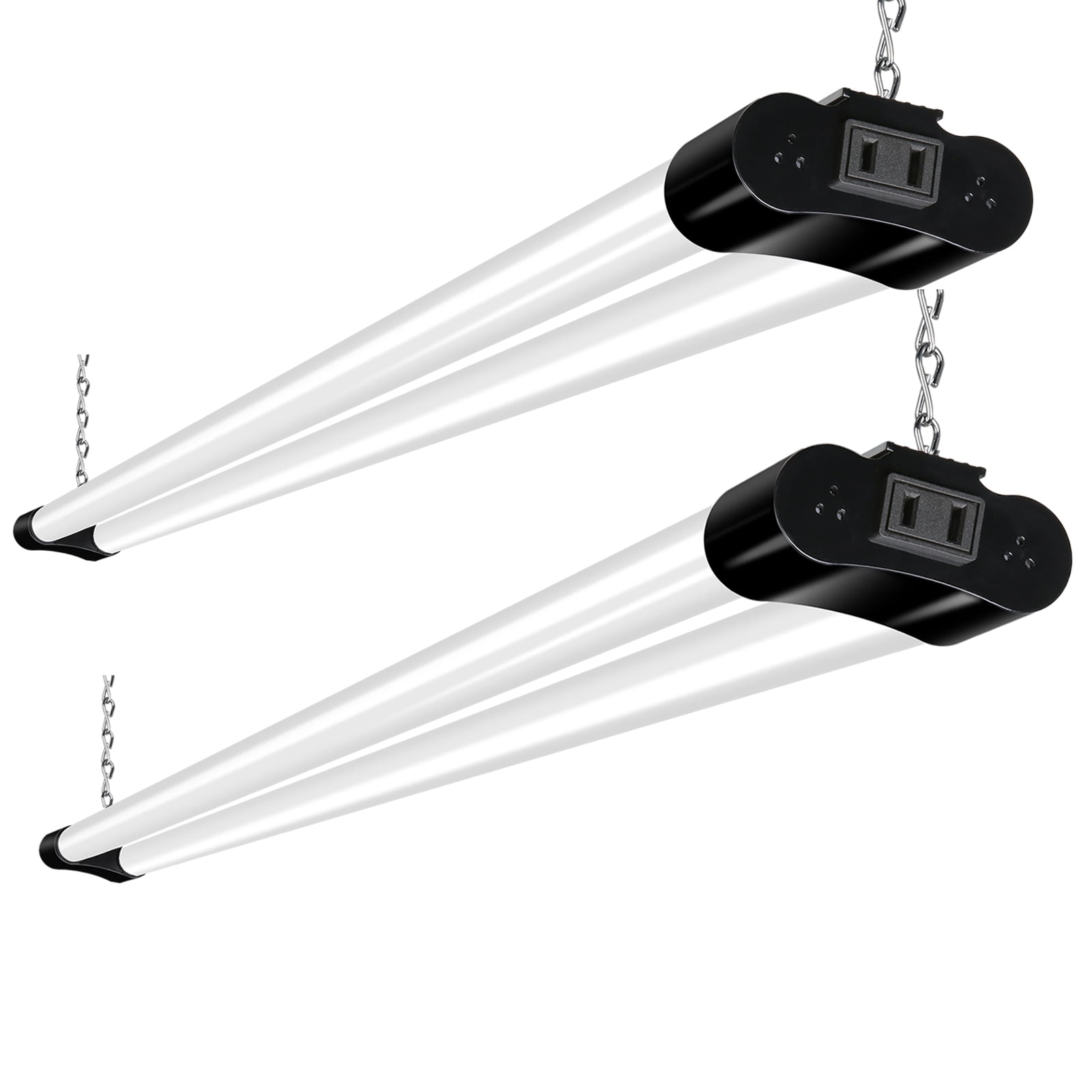 4 FT LED Shop Light 5000K Utility Garage Ceiling Light Hanging Fixture Daylight 