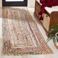 thumbnail image 2 of SAFAVIEH Cape Cod Miah Braided Area Rug, 2'3" x 6', Beige/Multi, 2 of 8