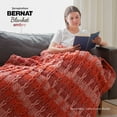 thumbnail image 6 of Bernat® Blanket Ombre™ #6 Super Bulky Polyester Yarn, Dusty Rose Ombre 10.5oz/300g, 220 Yards (4 Pack), 6 of 10