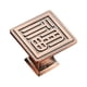 thumbnail image 4 of Manija De La Aleación Del Cinc Muebles Del Armario De La Perilla Del Tirón Del Cajón Del pequeña sala Del Vintage FU Copper BLESIY Tiradores retro europeos, 4 of 5