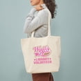 thumbnail image 5 of CafePress - Library Volunteer Tote Bag - Unisex Canvas Tote Bag, Beige, 1-Piece, 5 of 9