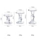 thumbnail image 2 of Candelabro de vidrio, decoración for cenas a la luz de las velas, candelabro de aromaterapia, 2 of 5