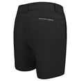 thumbnail image 2 of Snake Eyes Golf Ladies Stretch Woven Shorts Black Large, 2 of 3