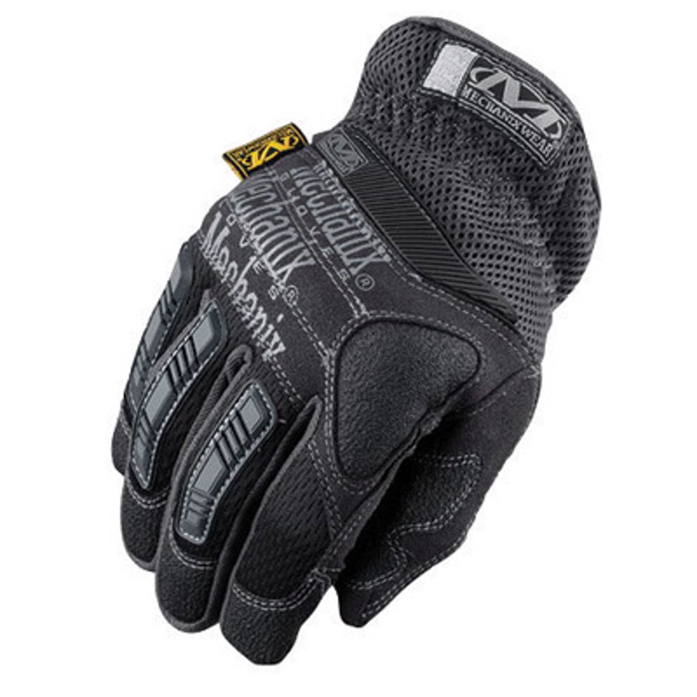Mechanix Wear XLarge Black And Gray Impact Pro Full Finger Synthetic