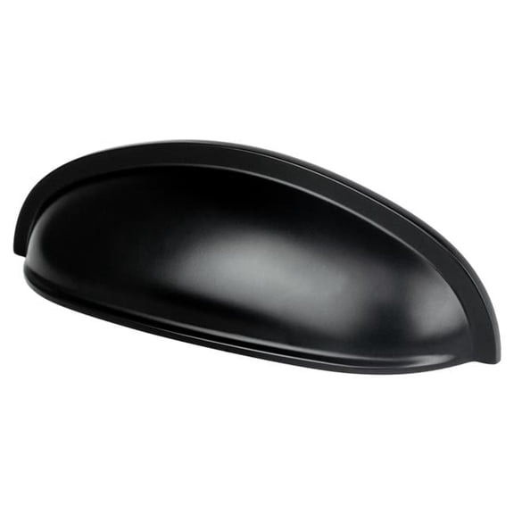 3 in.  Cup Pulls CC Matte Black Cup Pull