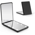 thumbnail image 1 of (Black)compact Mirror, Magnifying With Light, 1 X / 3 X 2-sided Magnetic Switch, Travel Makeup Mirror, 1 of 5