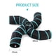 thumbnail image 4 of Cat Tunnel Pet Play Tunnels Cubo plegable Tunnel Toy para gatos Perros Conejos Mascotas Adepaton  220474, 4 of 8