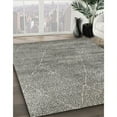 thumbnail image 3 of Ahgly Company Machine Washable Indoor Rectangle Industrial Modern Gray Area Rugs, 8' x 10', 3 of 7