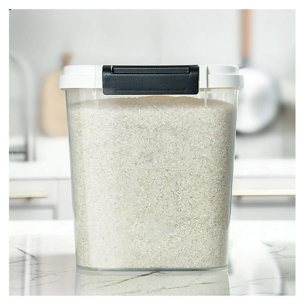 ZRQarq 20 LB Rice Storage Container with Measuring Cup, BPA