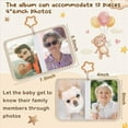 thumbnail image 2 of 2X Álbum de Fotos para Bebés,Libro Suave para Bebés,Libro Fotos para Bebés Primer Año, Álbum para Bebés con Capacidad para Imágenes 4x6 Pulgadas para Álbum de Recuerdos, 2 of 5