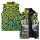 thumbnail image 3 of Chaleco cálido de invierno para hombre con estampado abstracto de montañas nevadas y cruces, chaquetas de moda para hombre, chalecos para hombre, ropa de calle Harajuku, 3 of 5