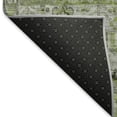 thumbnail image 5 of Addison Rugs Mayfield Premium Machine Washable Traditional Global Aloe Rectangle Rug, 9' X 12' Machine Washable Traditional Global Aloe Oversized Sherpa Throw Blanket, 5 of 7