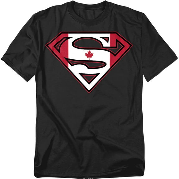 Superman T-Shirt Canadian Shield Unisex Graphic Tee For Men & Women