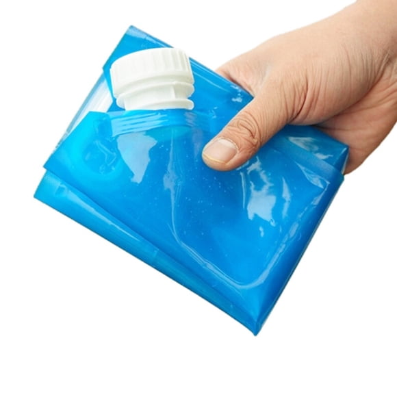 Botellas De Agua Plegables, Jarra De Agua, Bolsa De Contenedor De Agua, Contenedores De Agua, Bolsa De Agua, Sin BPA, Jarra De Almacenamiento De Plástico Transparente De Grado