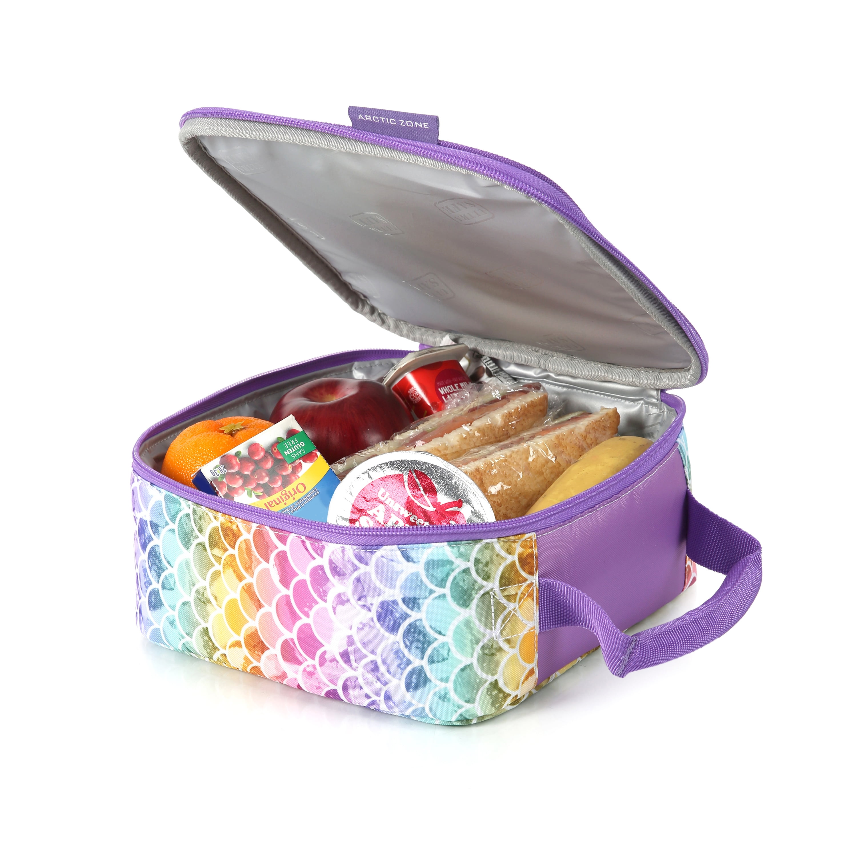 Arctic Zone Upright Lunch Box with Thermal Insulation, Mermaid 