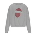 thumbnail image 3 of GigrtiJin Mens Pullover Sweatshirt Christmas Wine Glasses Printed Crew Neck Long Sleeve Baggy Casual Tops, 3 of 4