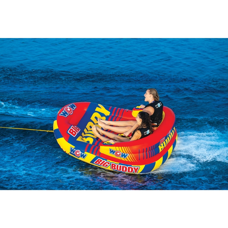 WOW Sports, Towable Water Tube, 2P Big Buddy 22-WTO-3981 for water