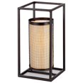 thumbnail image 1 of Gerson 45015 - 13.8" Metal Small Lantern Battery Operated LED Candle Light with Timer, 1 of 1