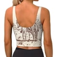 thumbnail image 3 of Lsque Cowboys Riding Horses Printed Women'S Sports Bra, Compression, Moisture Wicking, High-Impact Sports Bra For Women,Supportive sports bra-X-Large, 3 of 9