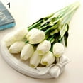 thumbnail image 3 of Mdesiwst 1Pc Real Touch Artificial Flowers Tulips Bouquet Party Home Wedding Fake Bridal Silk Accessory, 3 of 8