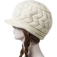 thumbnail image 1 of Dalrosia Womens Winter Hats Warm Knit Hat Slouchy Beanie Cap with Brim Gifts, 1 of 5