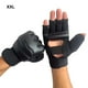 thumbnail image 2 of Eigraketly Guantes de boxeo transpirables de medio dedo con capa de amortiguación EVA PU es boxeo duradero Ropa Deportiva, Zapatos negro Código XXL (170-190cm), 2 of 6