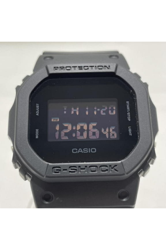 Pre-Owned Casio G-SHOCK Watch DW-5600UBB-1JF Black