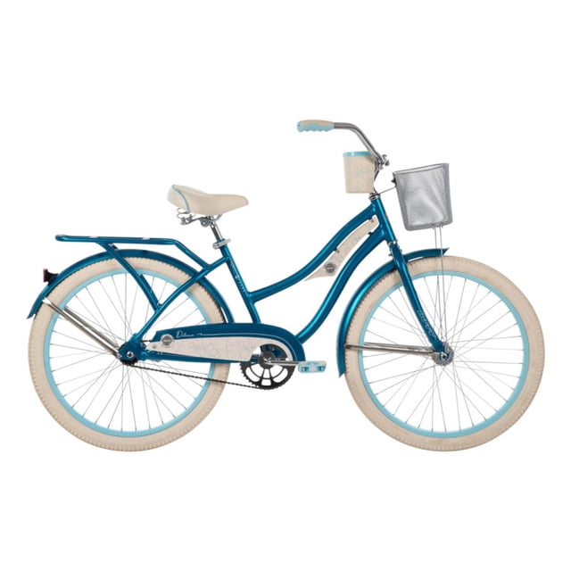Bicicleta Huffy Crucero Deluxe Azul Cruiser R24 Azul