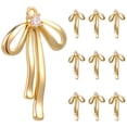 thumbnail image 1 of 10 Uds. De dijes de lazo para hacer joyas, dijes de lazo, colgantes de collar, dijes de joyería de cobre chapado, 1 of 5