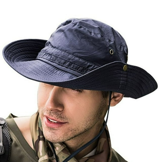 Unisex UV Protection Bucket Hat Hunting Fishing Outdoor Fisherman Cap
