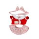 thumbnail image 4 of Vestido para muñecas de 20 cm para niñas, para vestir a los niños, regalo de cumpleaños, suave, elegante, coordinación, flexibilidad, accesorios para Falda de estudiante, 4 of 8