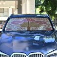 thumbnail image 7 of BZSMCE Foldable Car Windshield Sunshade Umbrella-Sunlit Tree Of Pink Blossoms Pattern, 7 of 7