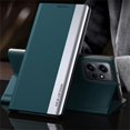 thumbnail image 2 of Thin Slim Flip Case for Xiaomi Redmi Note 12 4G with Stand, Business PU Leather Shockproof Protective Phone Cover Case for Xiaomi Redmi Note 12 4G CX Green, 2 of 11