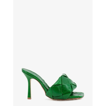 

BOTTEGA VENETA LIDO WOMAN Green SANDALS