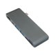 thumbnail image 1 of Reemplazo para MacBook Type-C Turn HD Converter 6-In-1 4Kx2k Hub Adapter TF SD Card Reader Kearding DZ7216-02B, 1 of 2