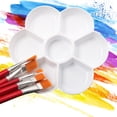 thumbnail image 3 of Paleta de pintura Jadeshay de plástico 7 agujeros diseño exquisito, 3 of 9