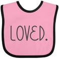 thumbnail image 3 of Inktastic Loved Boys or Girls Baby Bib, 3 of 4