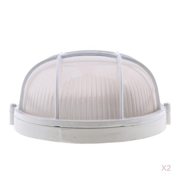 Lámpara de luz de sala de de sauna 2 Piezas de Sauna / de con de Metal