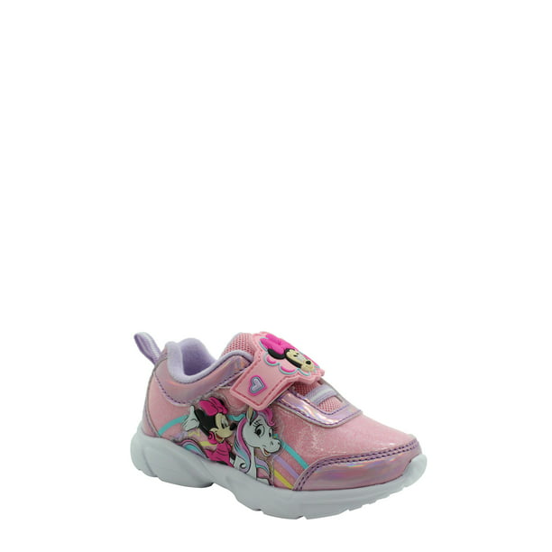 Disney Minnie Mouse Toddler Girl Athletic Sneaker, Sizes 7-12 - Walmart.com