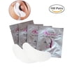 Under Eye Pads 100 Pairs Lint Free Lash Extension Hydrogel Eye Gel Patches for Eyelash Extension Makeup Eye Mask Beauty Tool