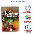 thumbnail image 5 of America Forever Welcome Autumn Garden Flag, 12.5 x 18 inches Double Sided, Harvest Vegetables and Pumpkins, Horn of Plenty Cornucopia, Fall Seasonal Outdoor Flags for Yard, Lawn, and Garden, 5 of 5