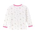 thumbnail image 3 of WIBACKER 2-7 Years Toddler and Little Girls' Long Sleeve Pajamas Set Cotton Top and Pants 2 Piece Sleepwear Pjs - Small Flowers, 3 of 13