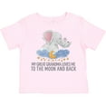 thumbnail image 3 of Inktastic My Great Grandma Loves Me to the Moon and Back Elephants Boys or Girls Toddler T-Shirt, 3 of 5